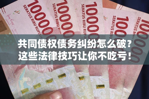 北京共同债权债务纠纷怎么破？这些法律技巧让你不吃亏！