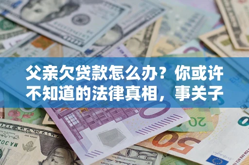 北京父亲欠贷款怎么办？你或许不知道的法律真相，事关子女未来