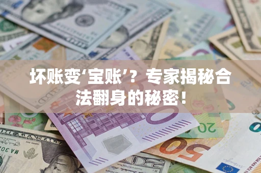 北京坏账变‘宝账’？专家揭秘合法翻身的秘密！