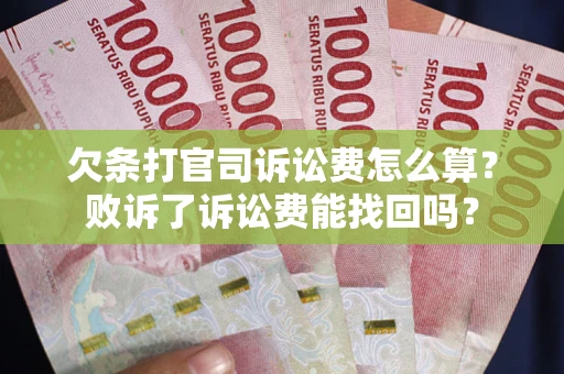 北京欠条打官司诉讼费怎么算？败诉了诉讼费能找回吗？