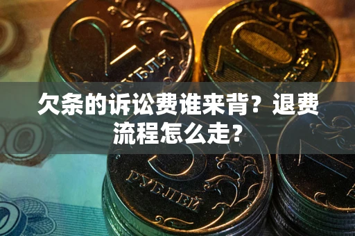 北京欠条的诉讼费谁来背？退费流程怎么走？