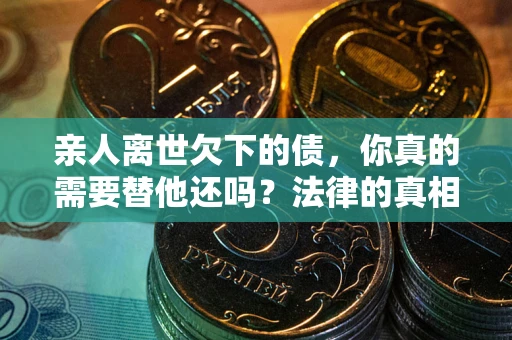 北京亲人离世欠下的债，你真的需要替他还吗？法律的真相或许与你想的不一样