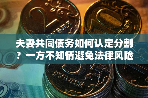 北京夫妻共同债务如何认定分割？一方不知情避免法律风险必看！